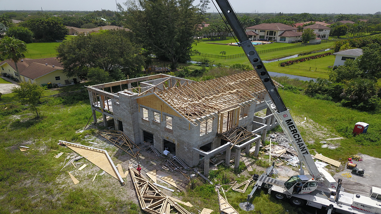 Shell Construction Two Story Home In Plantation Florida